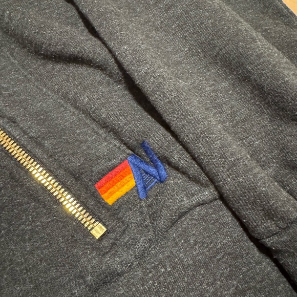 Aviator Nation Heart Patch Hoodie – Black – Size Large - Picture 3 of 6